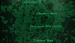 Evergreen Mills loc map