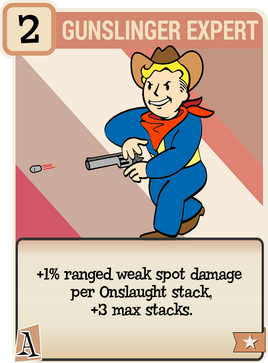 FO76 Gunslinger Expert perk