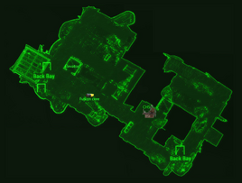 Layton Towers local map