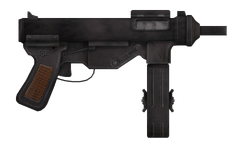 Vance's 9mm submachine gun