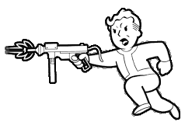 El subfusil ametrallador 9mm en la imagen del extra Armado y en carrera