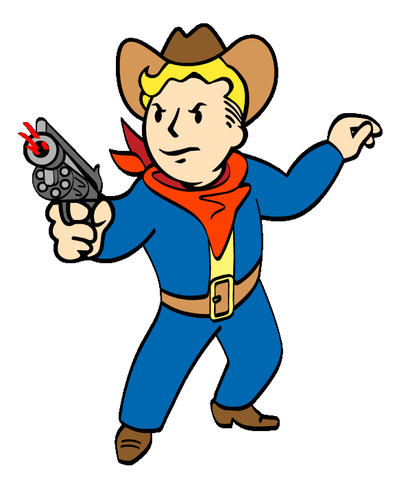 Vault boy Fallout 1. Фоллаут перк Дуэлист. Fallout Волт бой ковбой.