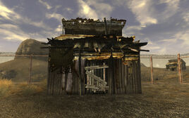 Nuclear test shack