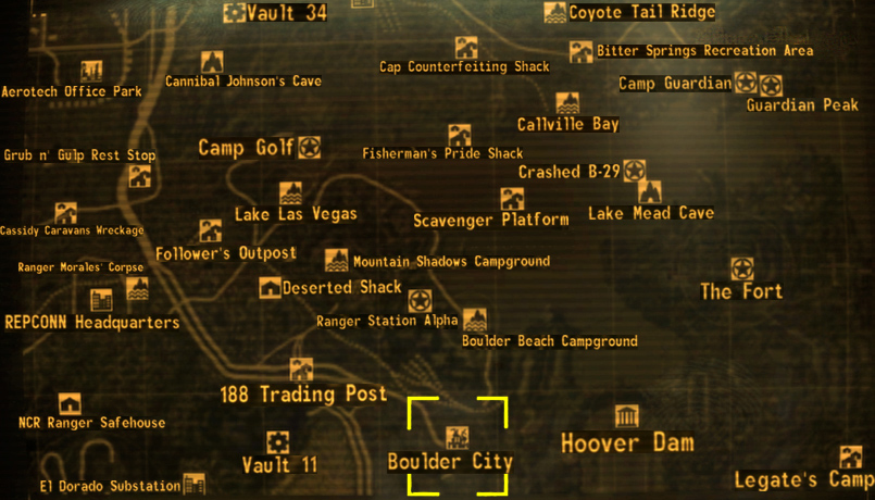 fallout new vegas cities fallout new vegas cities