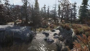 FO76 Twin lakes (12).jpg (1,1 МБ) Ручей между озерами