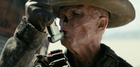Taking an inhaler vial