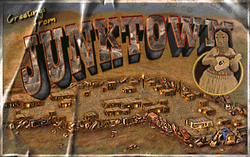 Fo1 Junktown Postcard