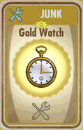 FoS Gold watch Card