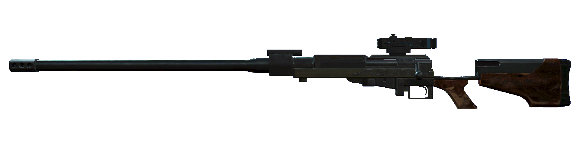 fallout 4 50 cal sniper mod