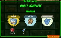 engl. Anzeige der Belohnungen