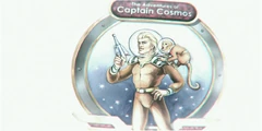 Capitaine Cosmos (diapositive coupée de l'écran de chargement)