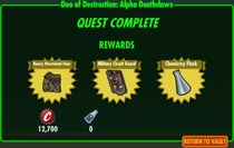 FoS Duo of Destruction Alpha Deathclaws rewards.jpg (90 KB) Rewards