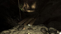 Armed frag mines, raider outpost