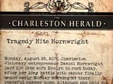 Charleston Herald - Tragedy Hits Hornwright