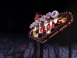 Señal de la fabulosa New Vegas