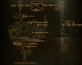 Vault 21 Vault map