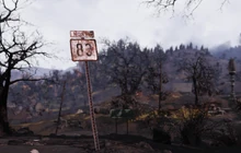 FO76 Road sign 83