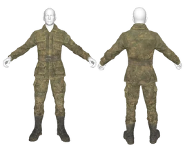 FO76 underarmor mliitary fatigues