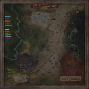 Iron veins are marked in pink