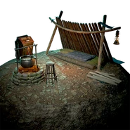 Lean-to Survival tent