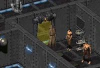 The elder held captive on the oil rig.