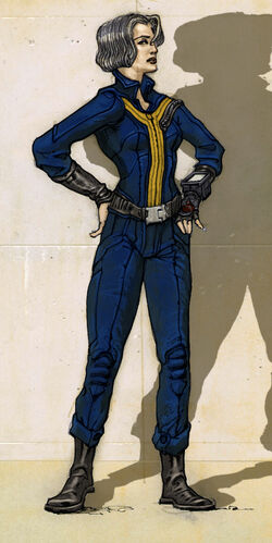 Vault jumpsuit Fallout New Vegas Fallout Wiki FANDOM powered by Wikia