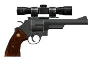 .44 magnum revolver with both modifications.