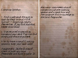Camping Syllabus