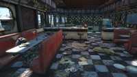 Diner interior