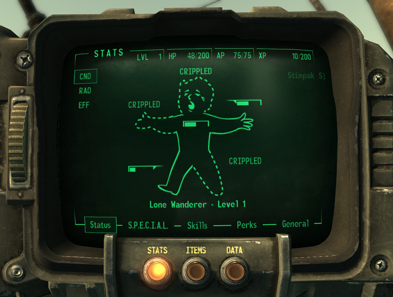 pipboy remover fallout 4