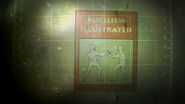 «Кулачний бій в ілюстраціях» на завантажувальному екрані Fallout 3