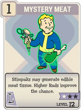 FO76 Mystery Meat perk