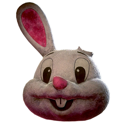 Fuller bunny. Талисман кролика. Костюм Пасхальный кролик. Игра Bunny head.