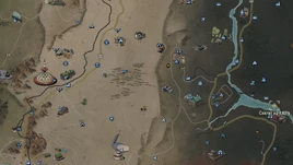 FO76 Skeleton raft wmap