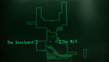 Map - The Steelyard, Maps - Fallout 3: The Pitt Game Guide