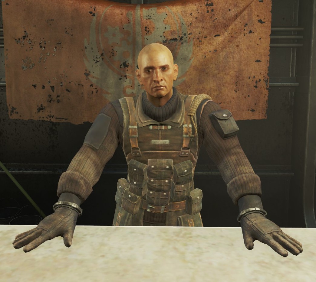 Fallout 4 начальник кухни столовой братства