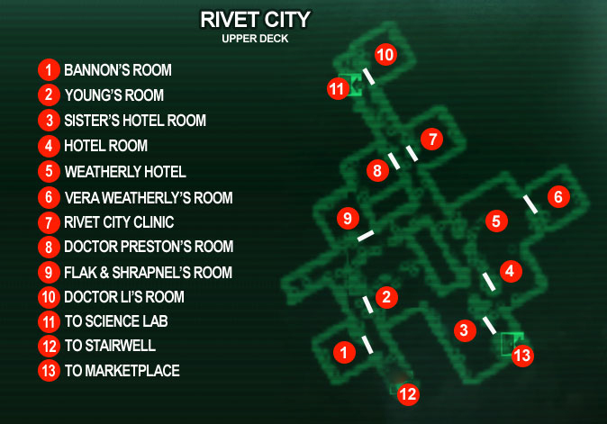 Fallout 3 DC transition map, A map of DC, east of the river…