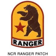 The patch of the NCR Rangers