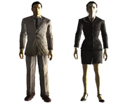 Засаленные довоенные костюмы в Fallout: New Vegas