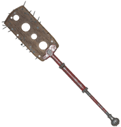 Spiked paddle