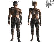 Raider-Painstachelrüstung