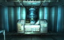 T-51b power armor in the R&D terminal