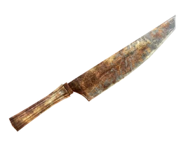 Cosmic knife super-heated