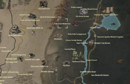 Dolly Sods wilderness map