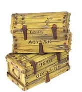 Wooden crates