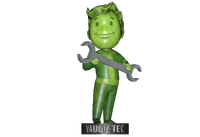 Glowing bobblehead