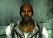 Three Dog ohne Kopfwickel und Brille