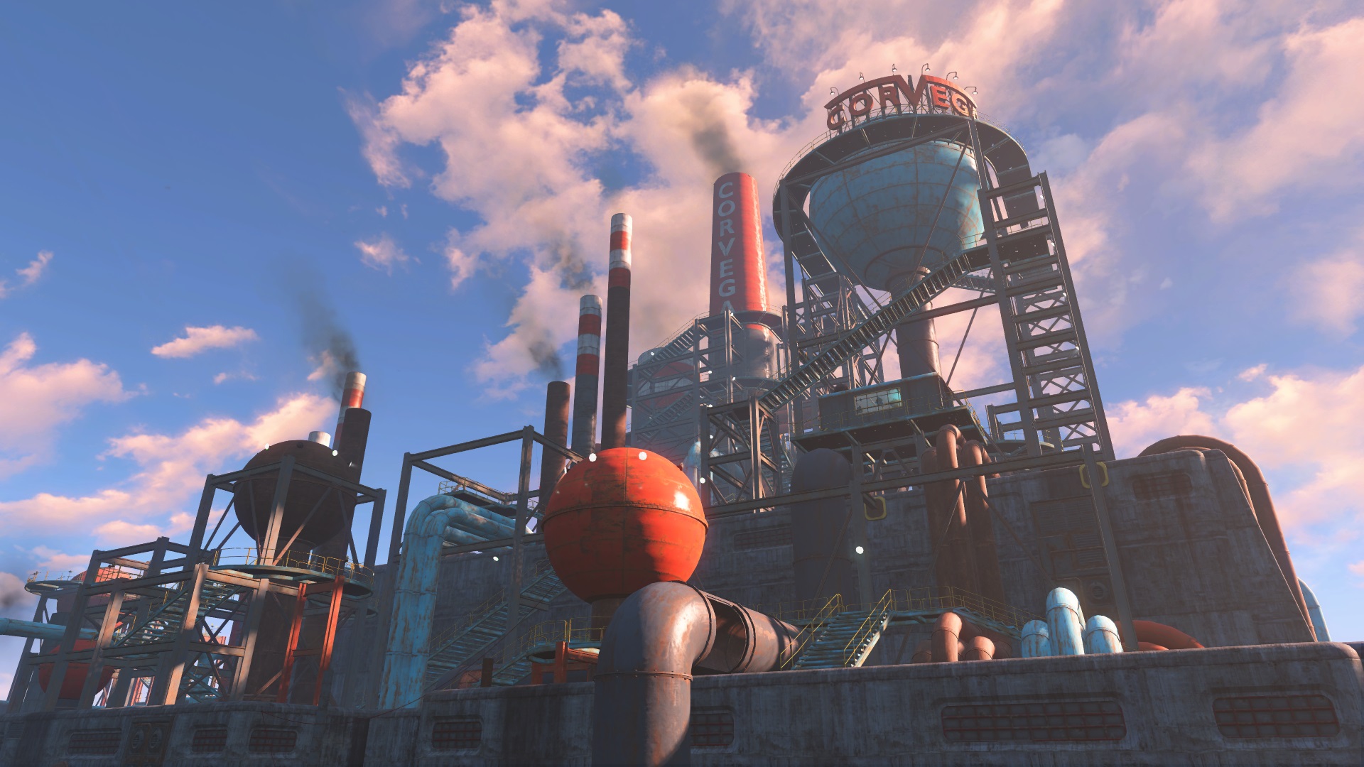 Corvega assembly plant) - локация Fallout 4. Локация находится в южной част...