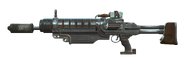 Modifications: vented barrel, marksman's stock, standard magazine, recon scope, suppressor