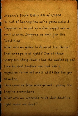 FO76BS Note Right under our feet PTS